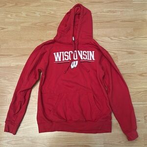 Wisconsin Badgers Hoodie size Medium